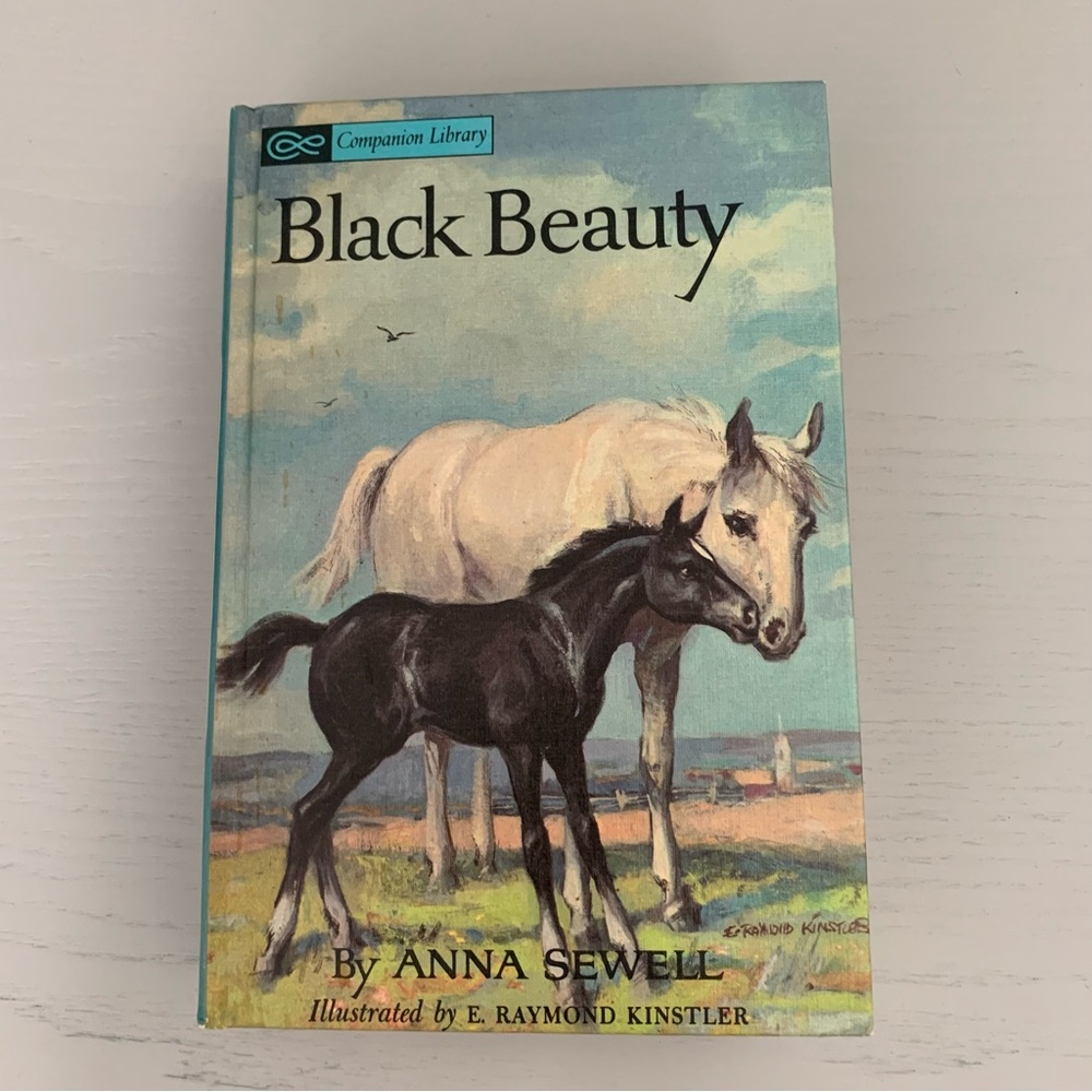 1963 Companion Library Black Beauty and The Call of the wild Hardcover B…